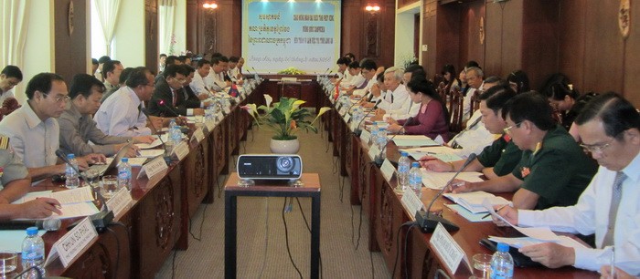 Đoàn đại biểu tỉnh Prey Veng, Vương Quốc Campuchia, thăm tỉnh Long An - ảnh 1